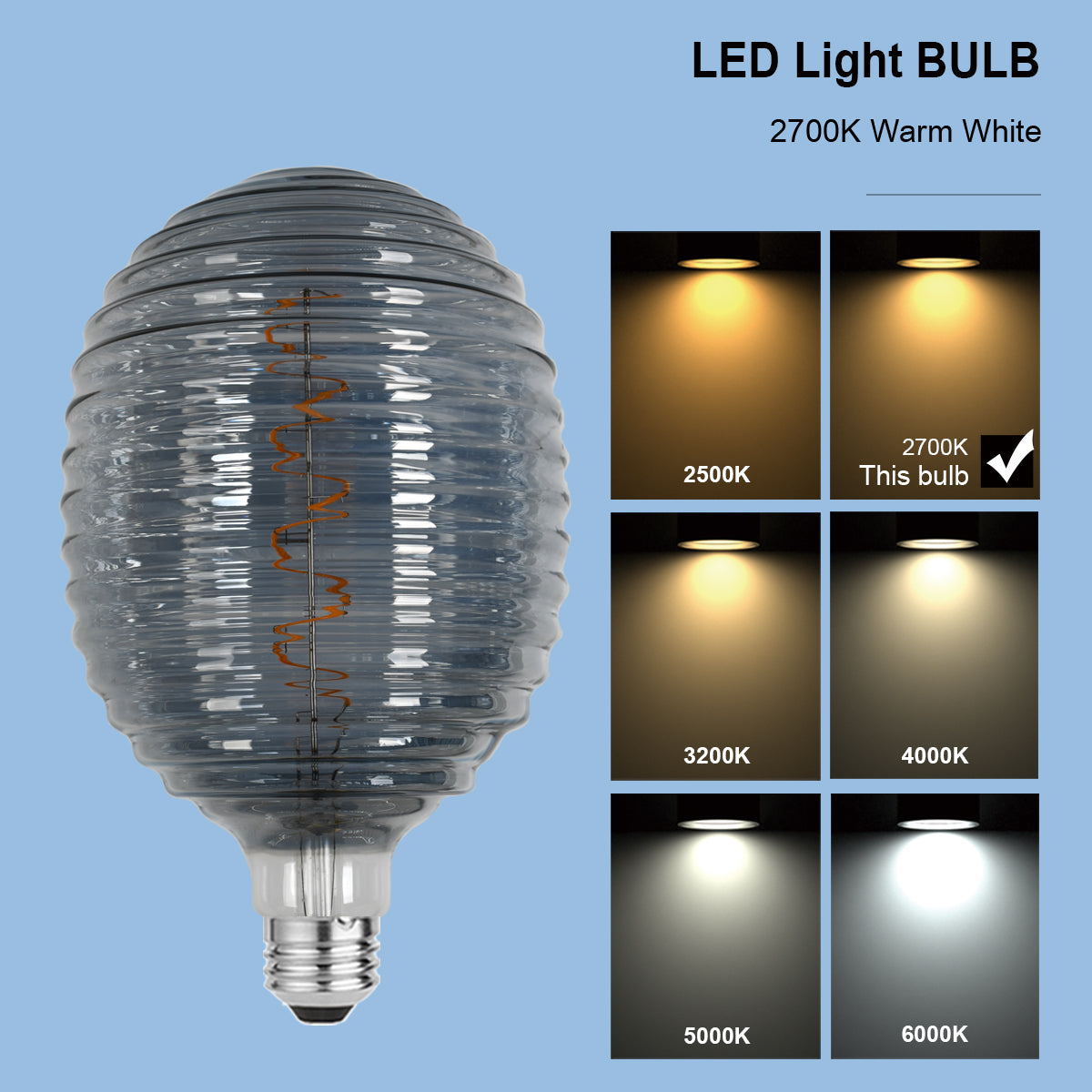 G140 Striations Aqua blue