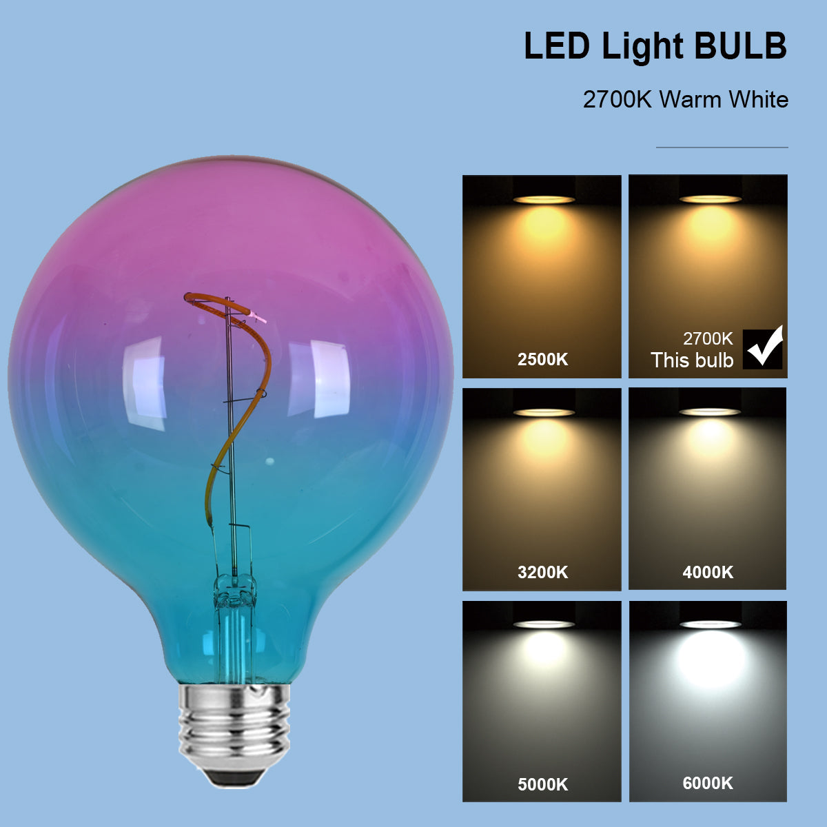 G125 Change gradually Blue and purple