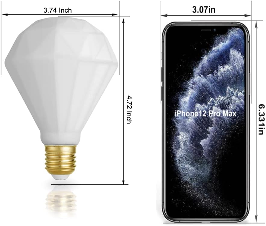 LED Diamond Shape light bulb