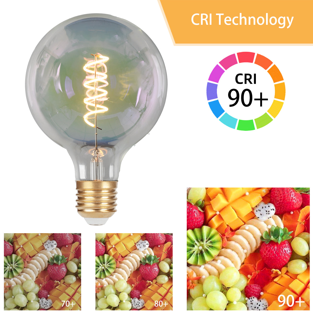LED Soap bubble color G150