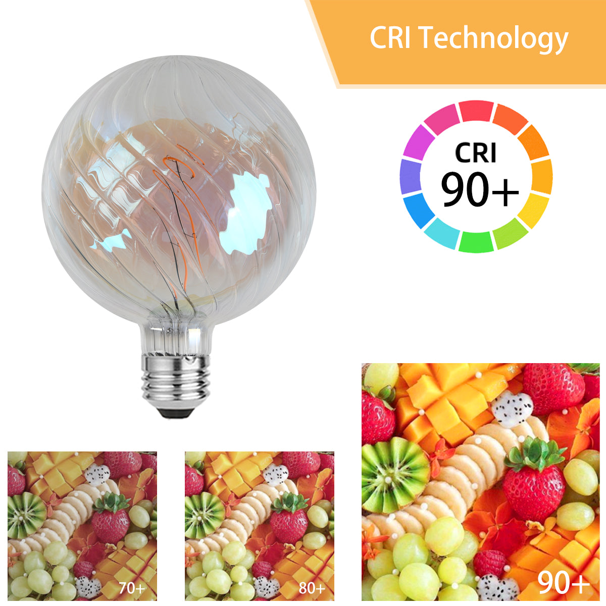 LED Soap bubble color G200