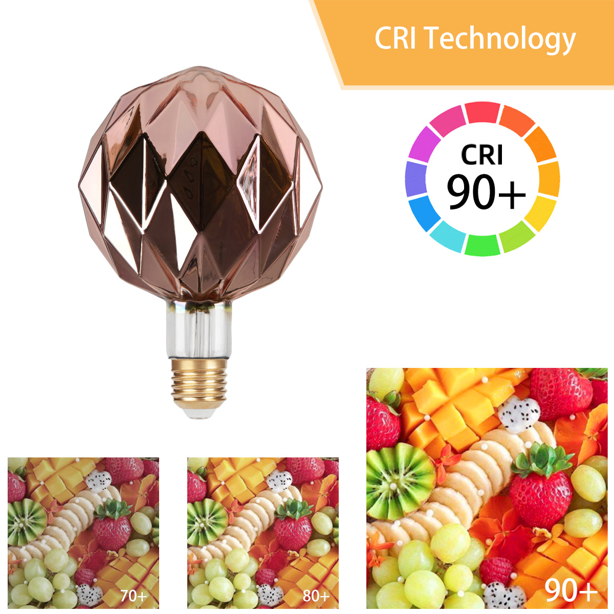 LED Copper light bulb B110