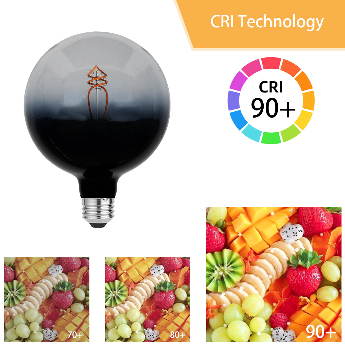LED colorful bulb G150