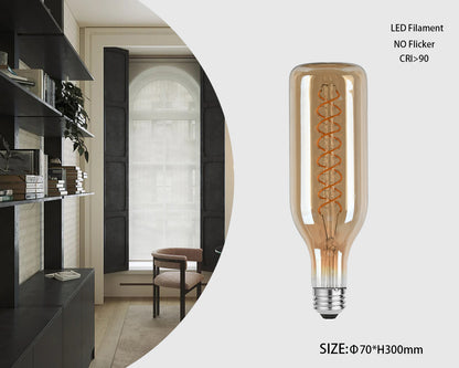 LED Amber bulb B70