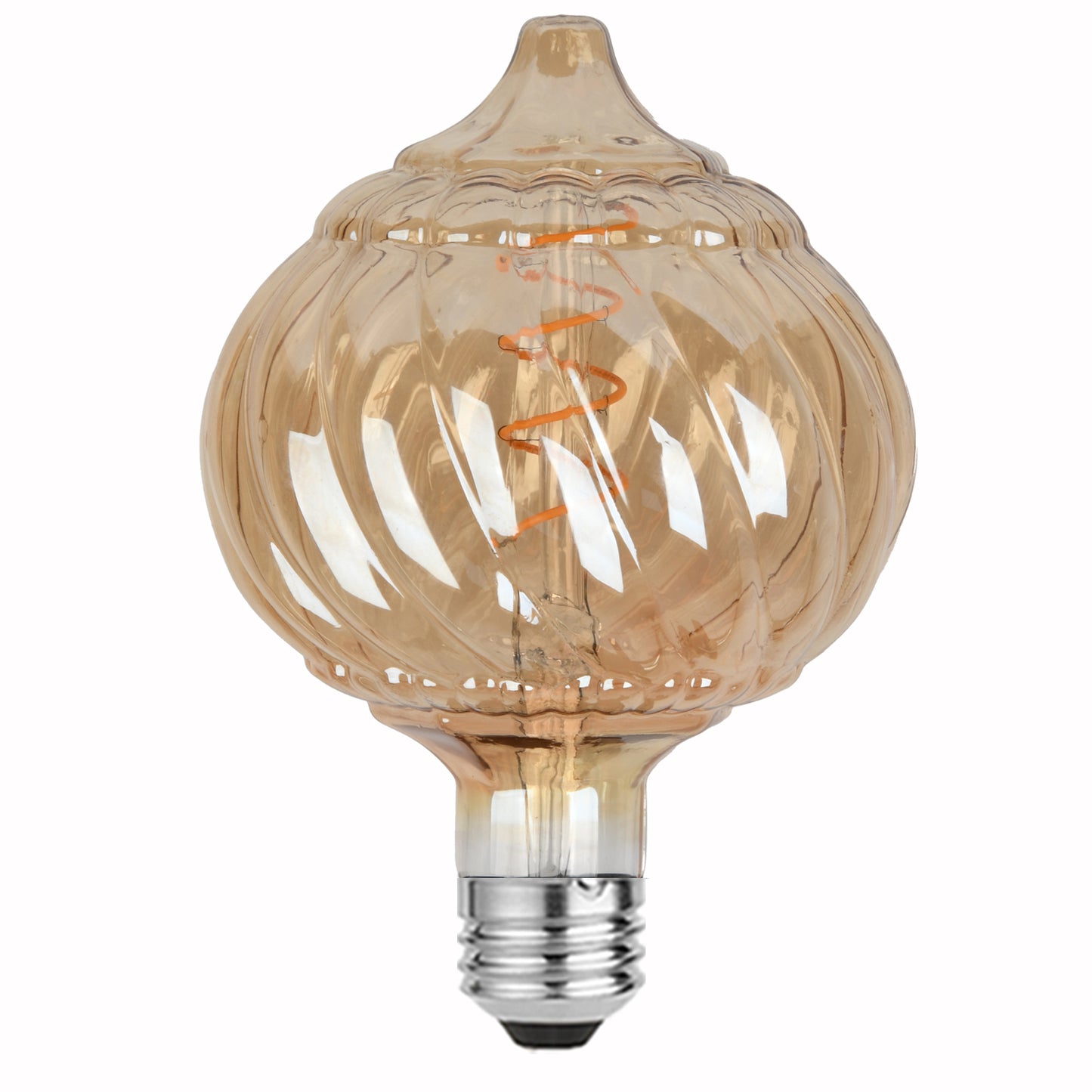 LED Amber bulb G125