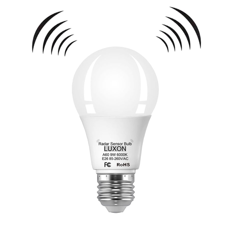 A60 radar sensor motion light bulb