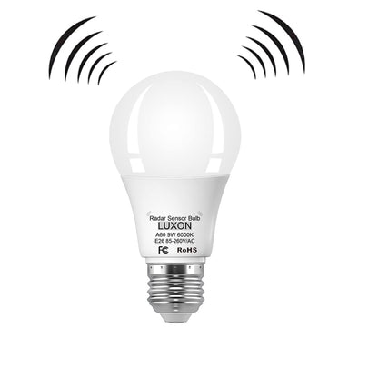 A60 radar sensor motion light bulb