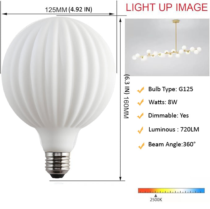 G125 Vertical Stripe white