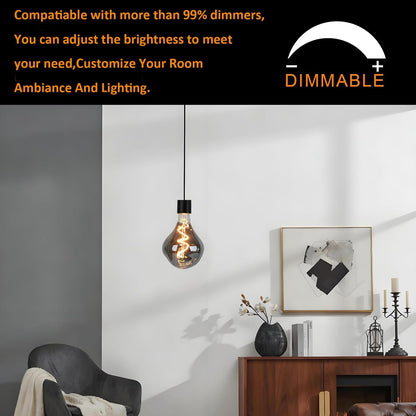 led bulb 5w 2200k A125 smoky gray