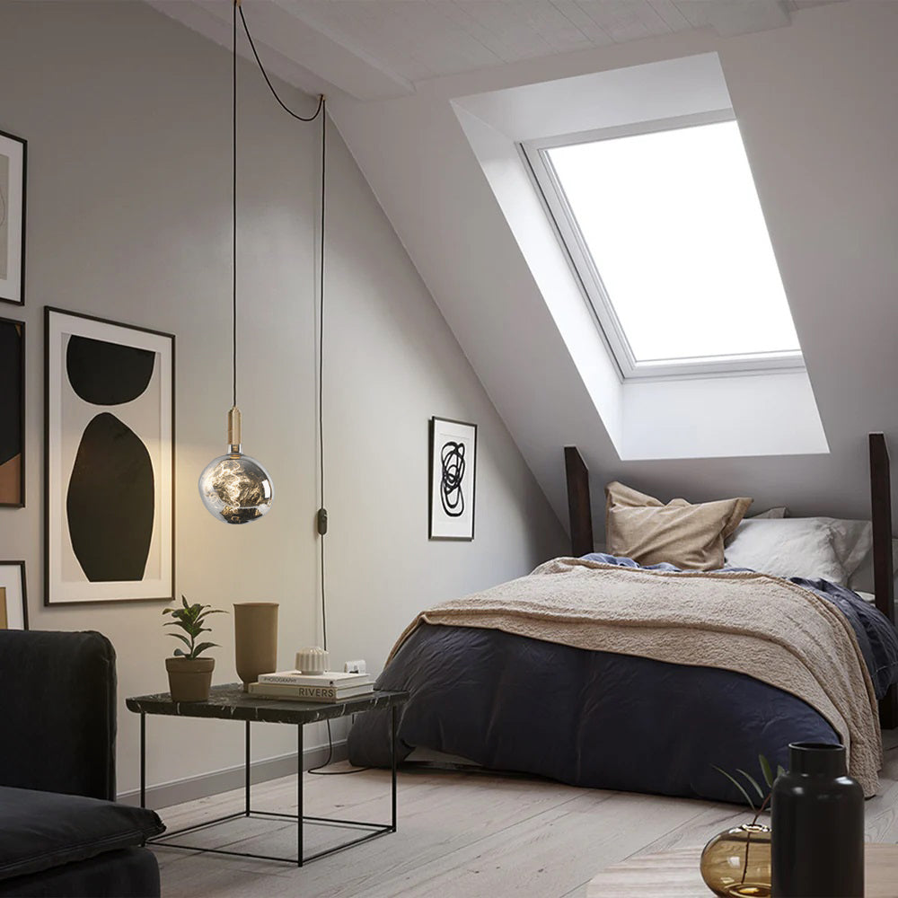 LED Transparent silver bulb